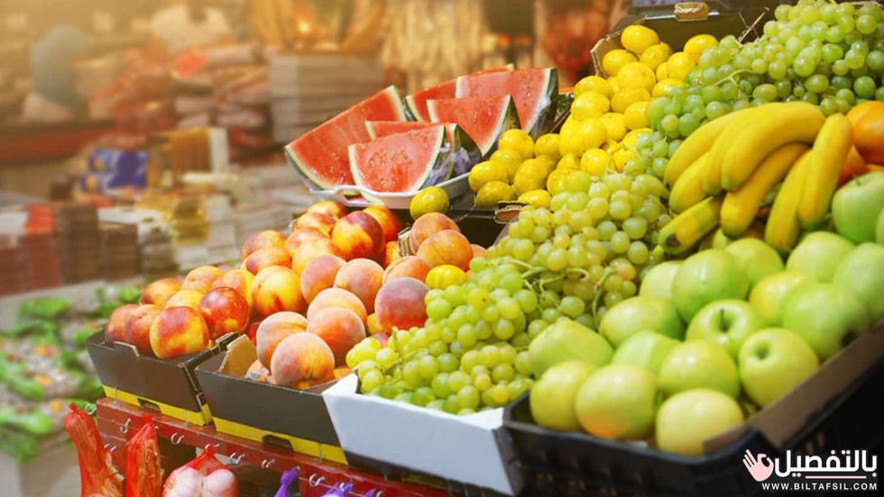 اسعار الفاكهة فى سوق العبور